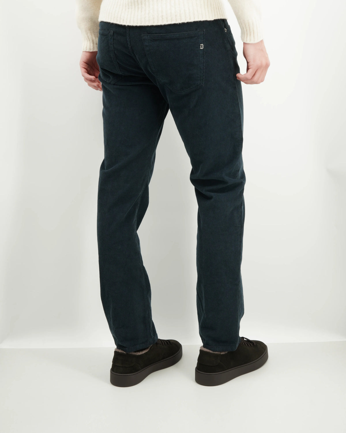 Dondup Icon Relax Stretch Corduroy Navy