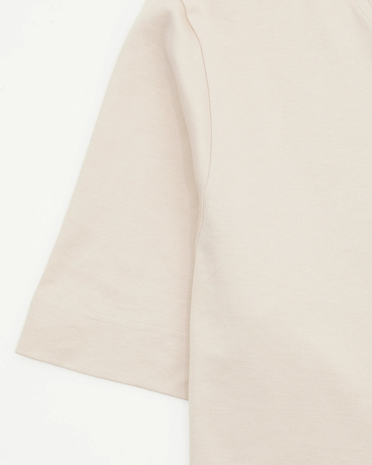 Gran Sasso T-Shirt Pima Cotton Jersey Stretch Beige