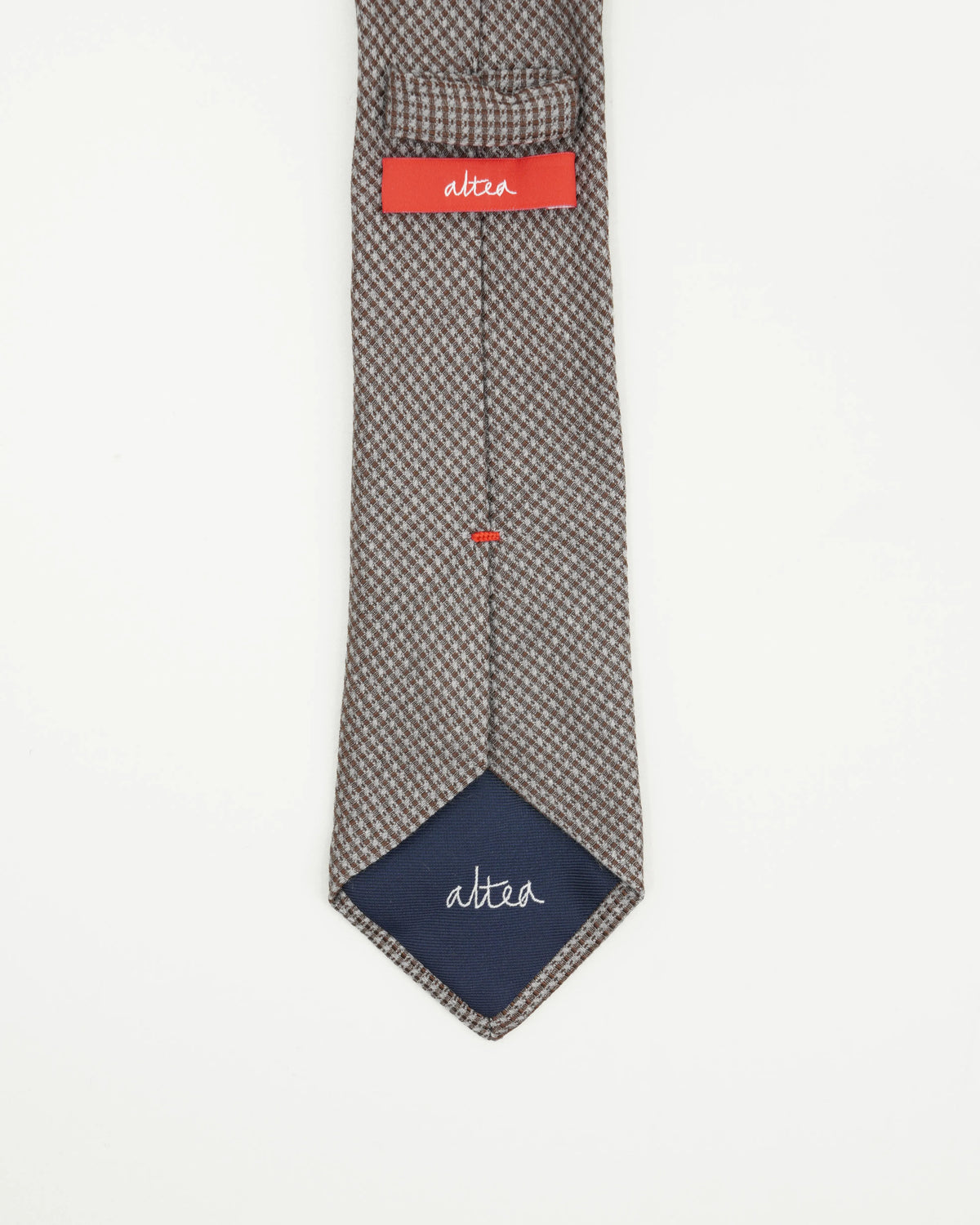 Altea Tie 8cm Silk Wool Taupe