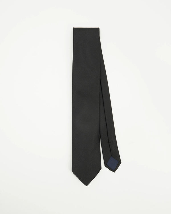 Altea Tie 8cm Pure Silk Black