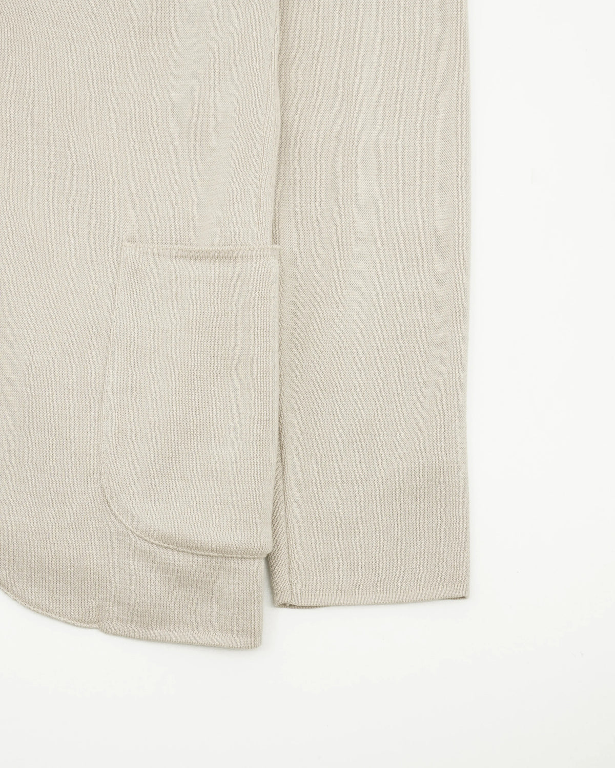 Lardini Knitted Jacket Pure Cotton Beige