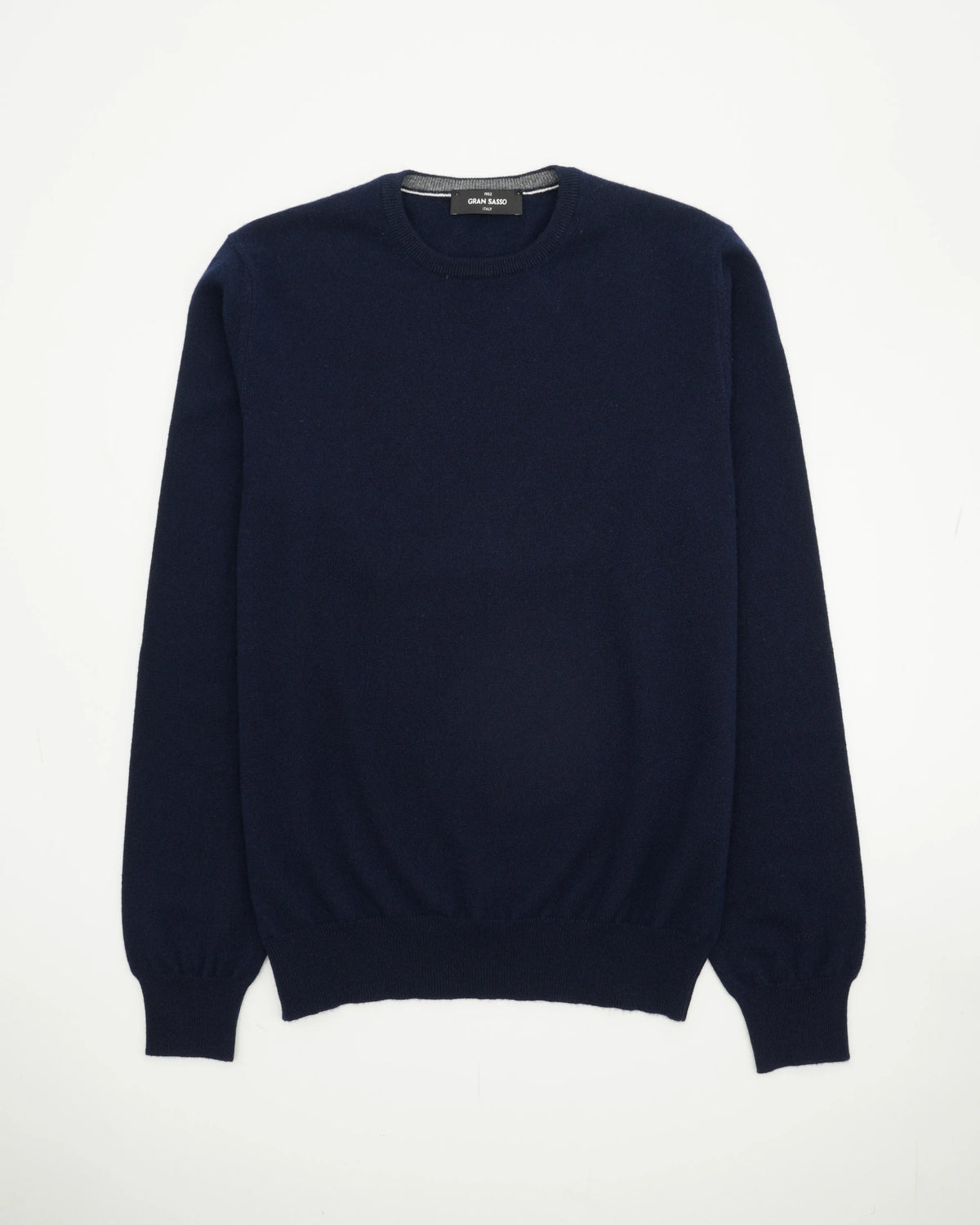 Gran Sasso Crewneck Pure Cashmere Navy