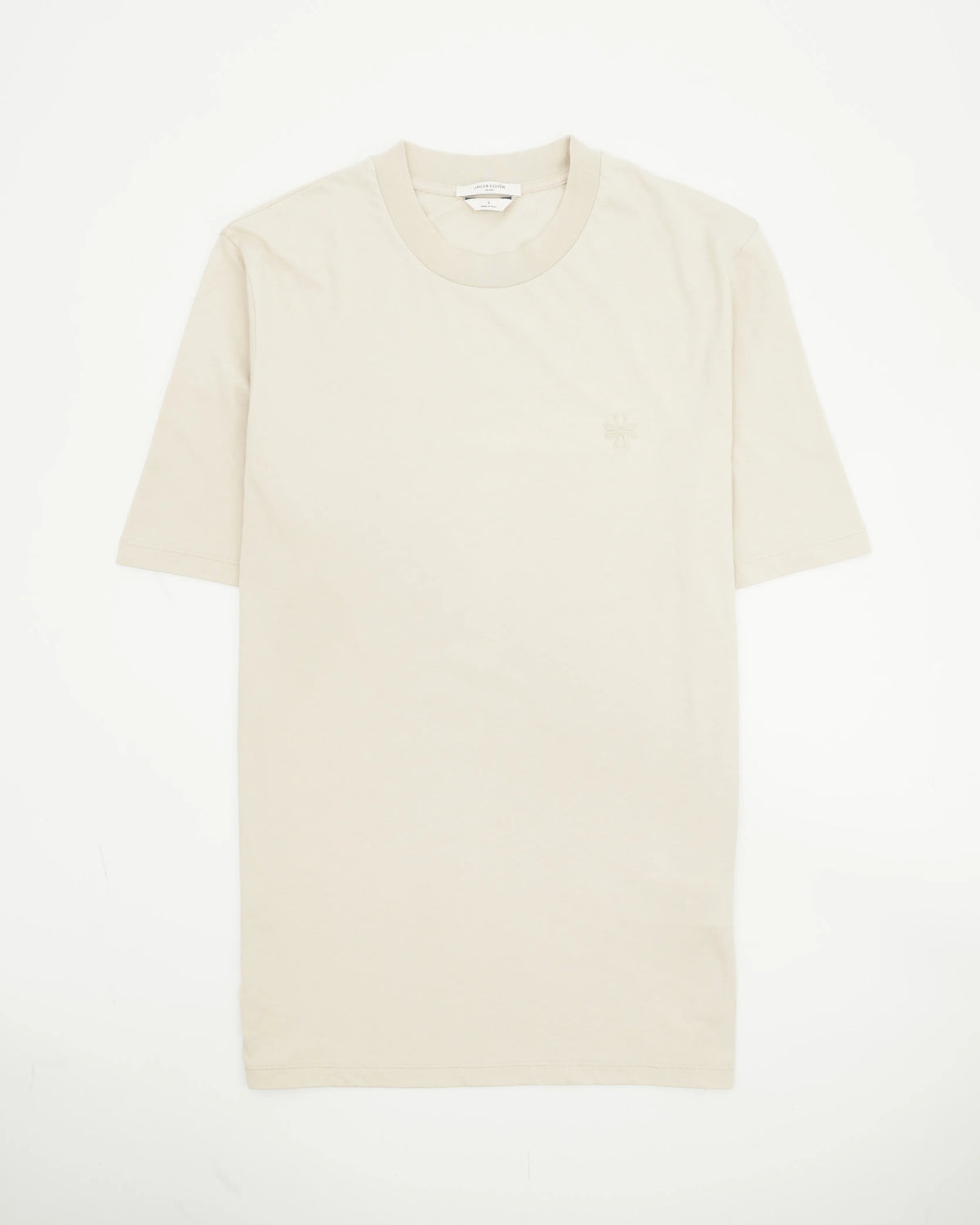 Jacob Cohen T-Shirt Washed Cotton Light Beige