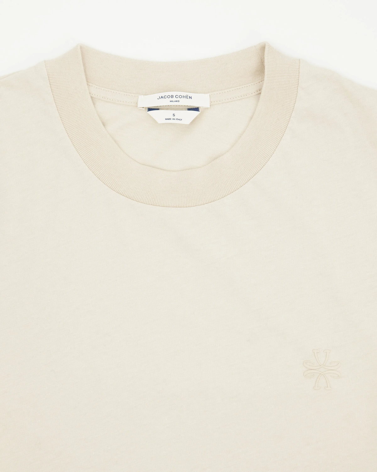 Jacob Cohen T-Shirt Washed Cotton Light Beige