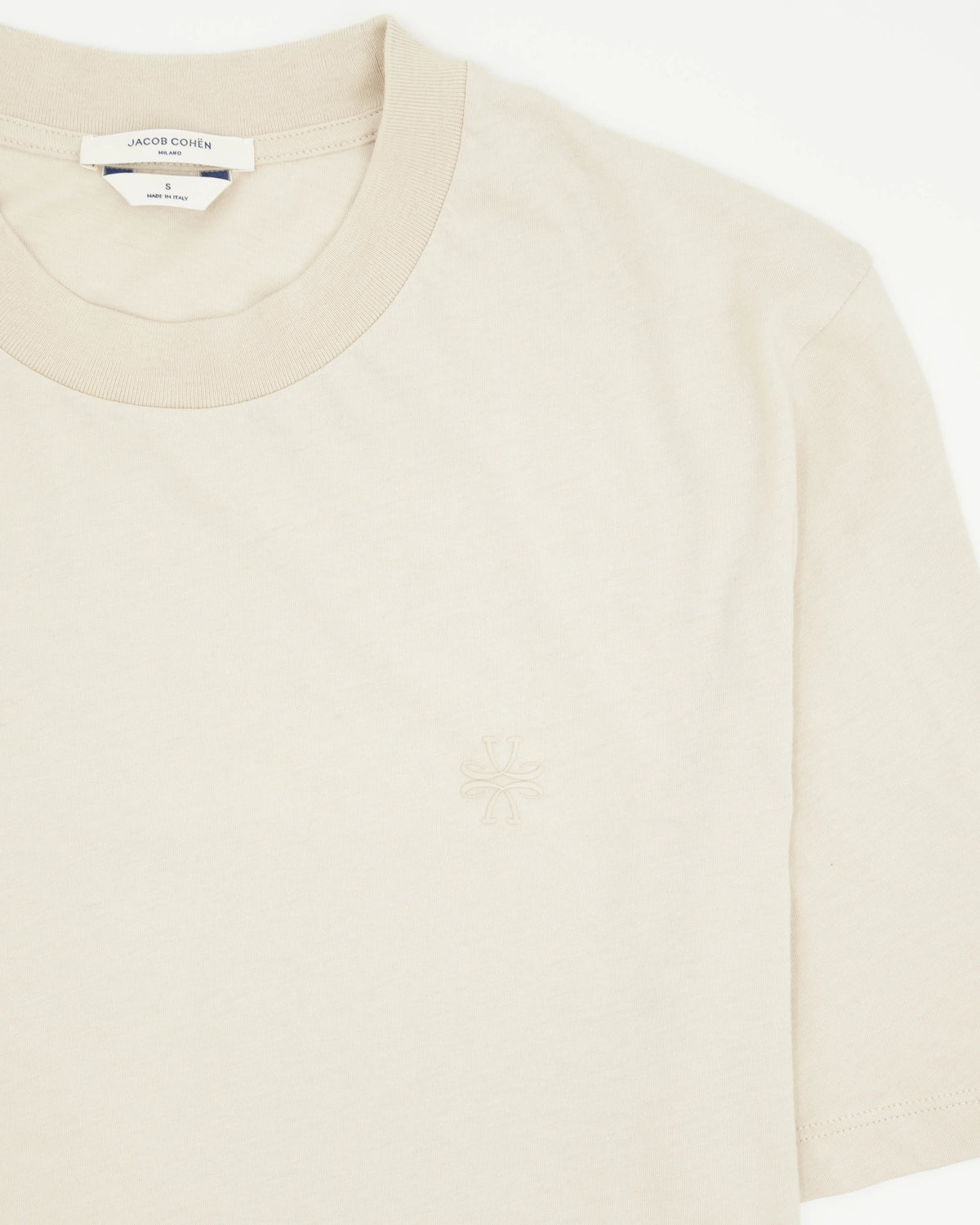 Jacob Cohen T-Shirt Washed Cotton Light Beige