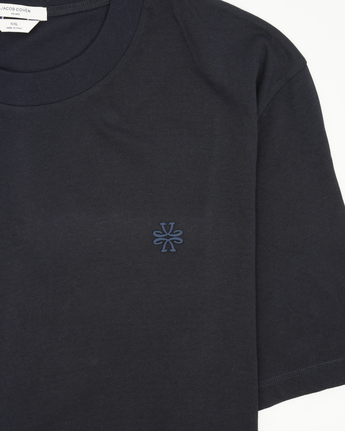 Jacob Cohen T-Shirt Pure Cotton Logo Navy