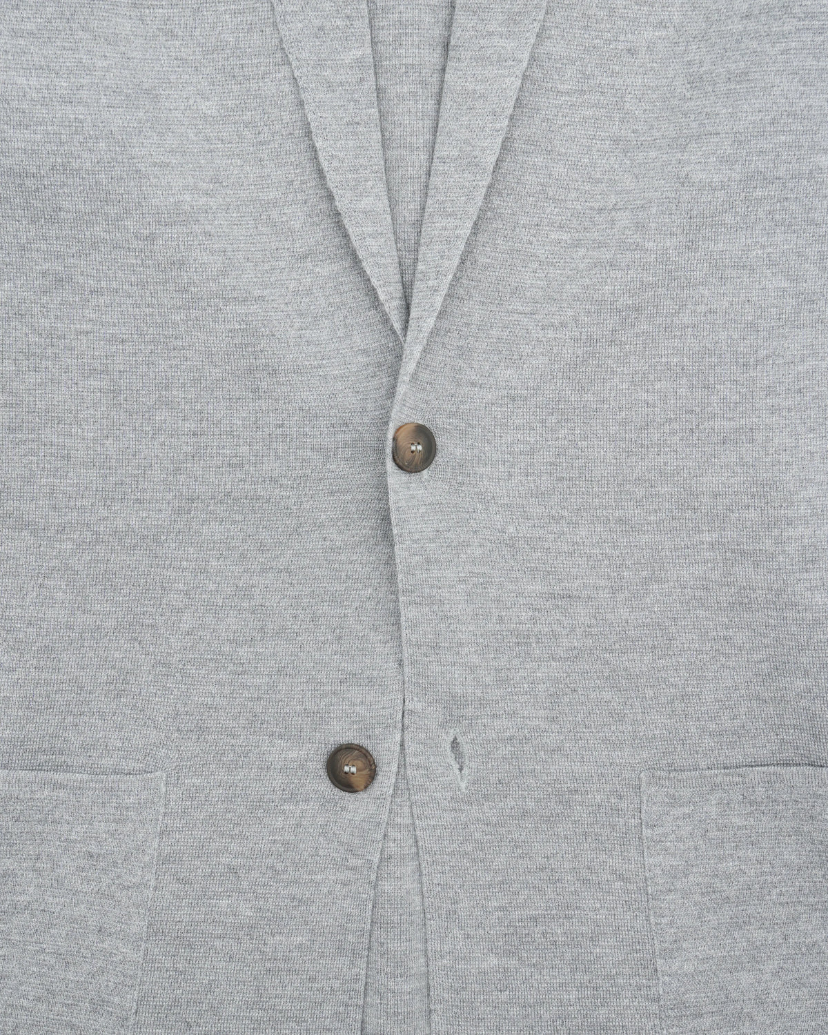 Gran Sasso Milano Knit Blazer Light Grey