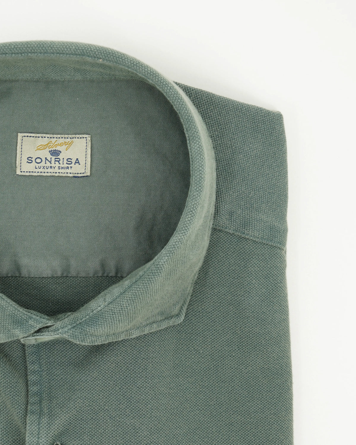 Sonrisa Shirt Garment Dyed Jersey Green