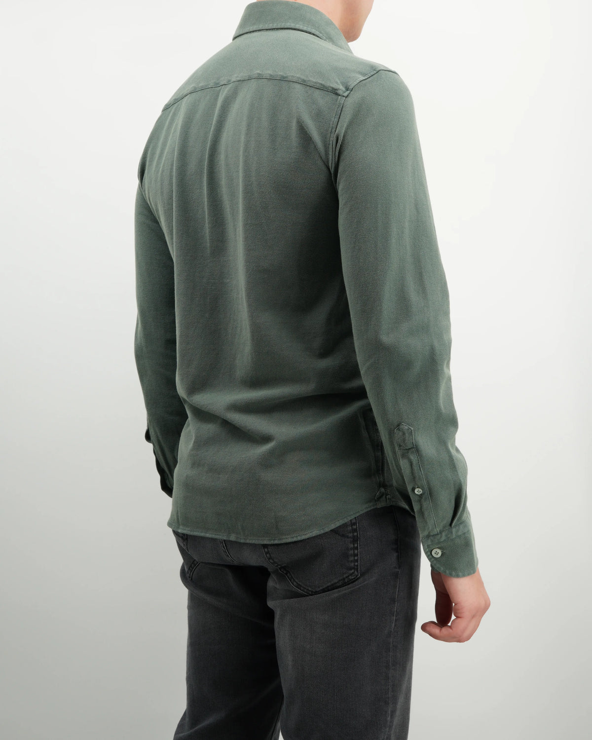 Sonrisa Shirt Garment Dyed Jersey Green